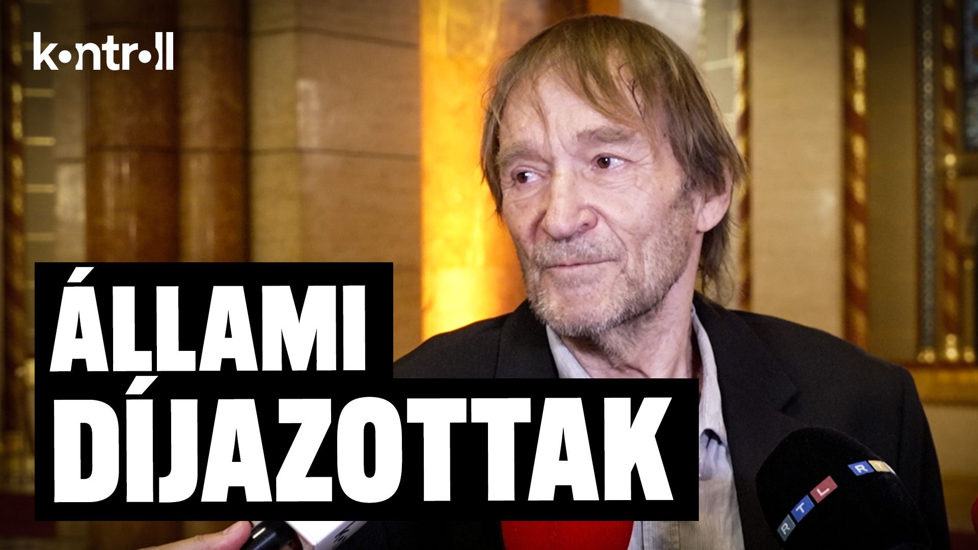 Cserhalmi György, a Vidéki prókátor és Rainer M. János is állami díjat vehetett át augusztus 20-a alkalmából 