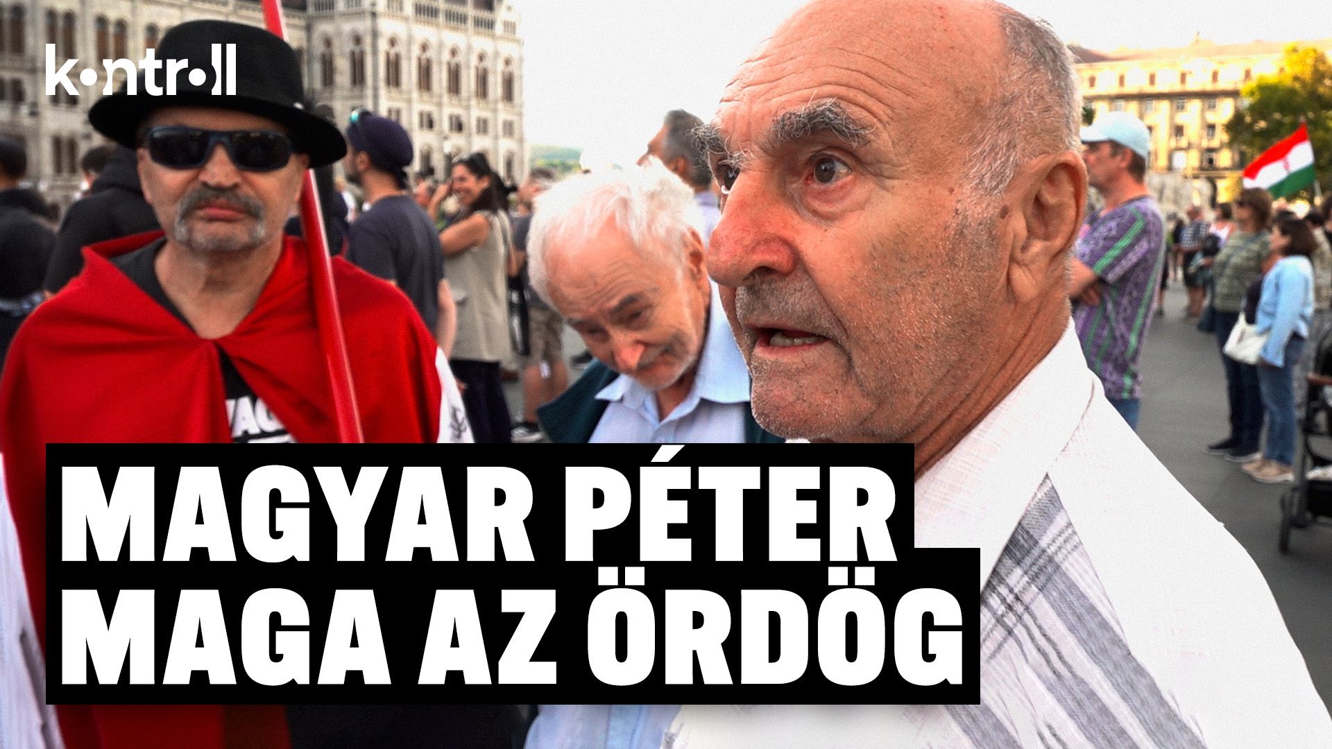 Tüntetők mondták: "Viktornak megnőtt a hasa, kissé lelassult" 