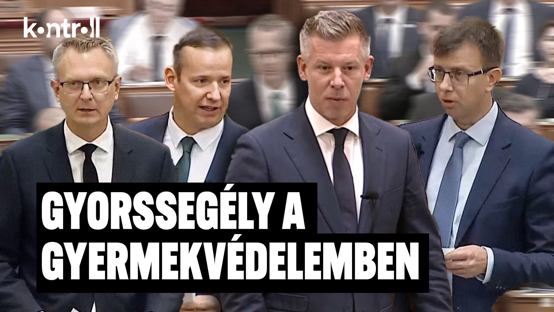 Napirend előtti vita a parlamentben - ezúttal a gyermekvédelem krízishelyzetéért való felelősségről 