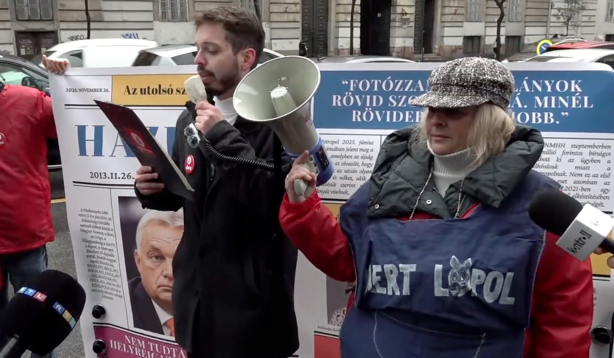 „Elég a propagandából!” – petíció és tüntetés a független média mellett