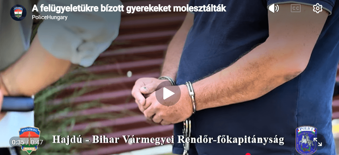 Pedofil tanárokat kaptak el Hajdú-Biharban