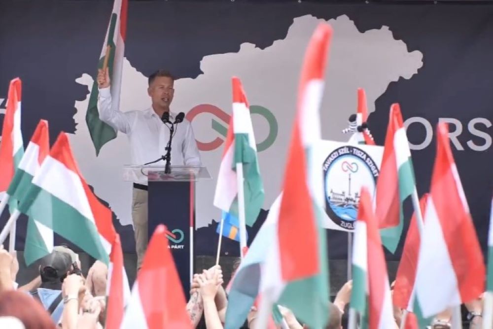 Magyar Péter: A 2026-os választás egy Orbán elleni... Kép