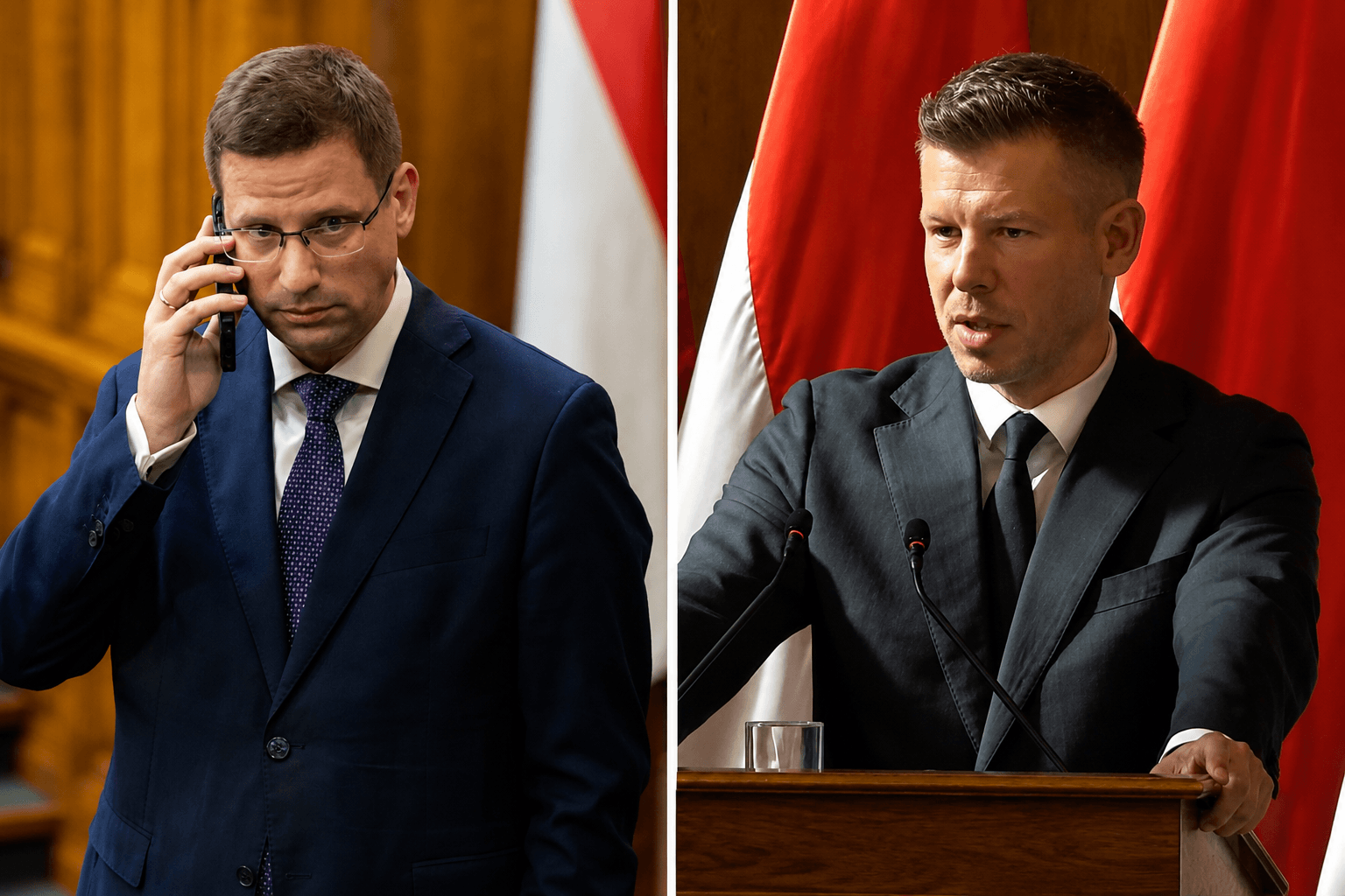 Magyar Péter szerint a Fidesz akadályozná az Alaptörvény-módosítás kihirdetését, Gulyás Gergely visszautasította a vádakat