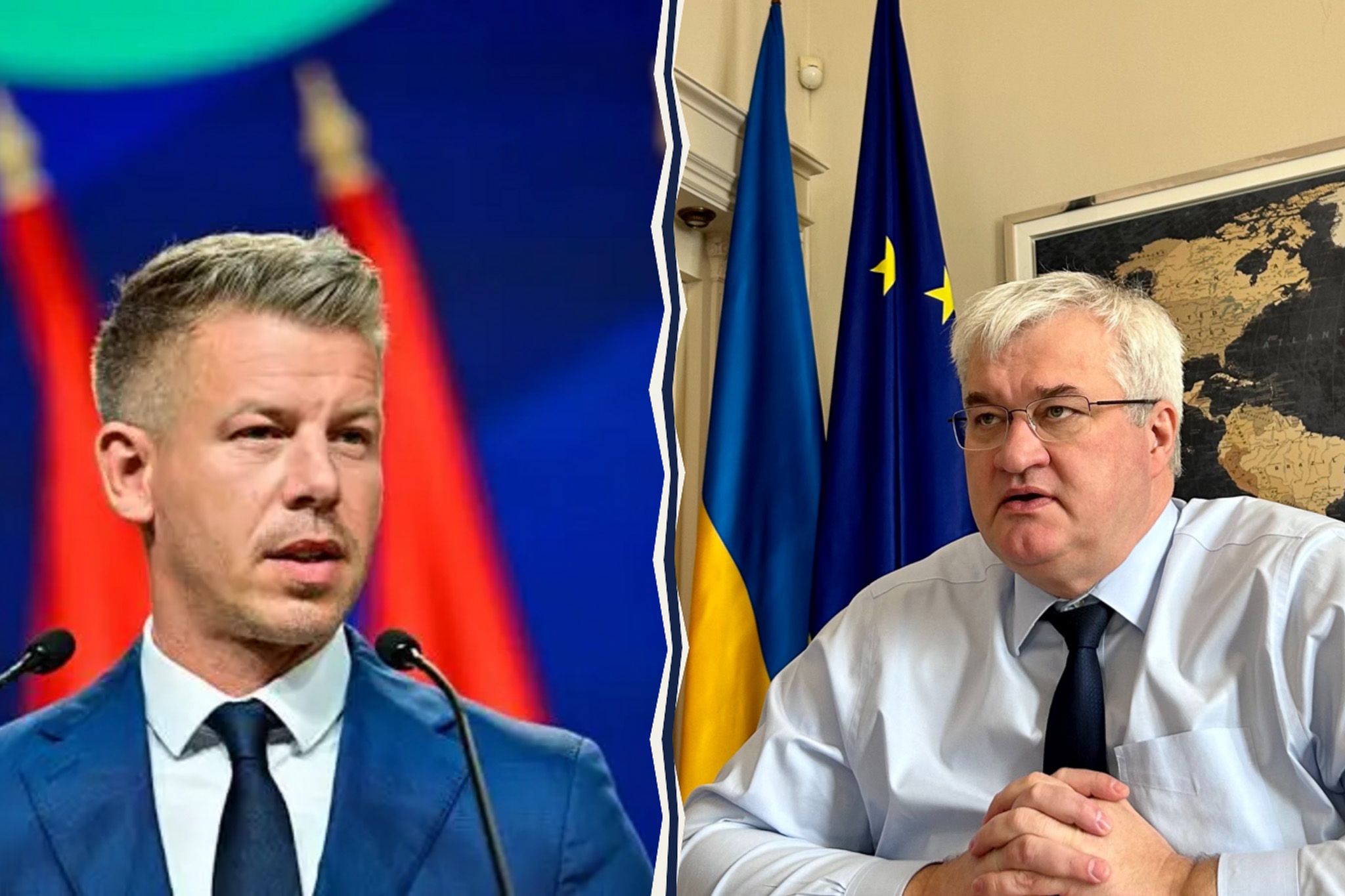 Orbánizmust emlegetett az ukrán külügyminiszter, Magyar Péter visszaszólt, majd Takács Péterrel is összekapott