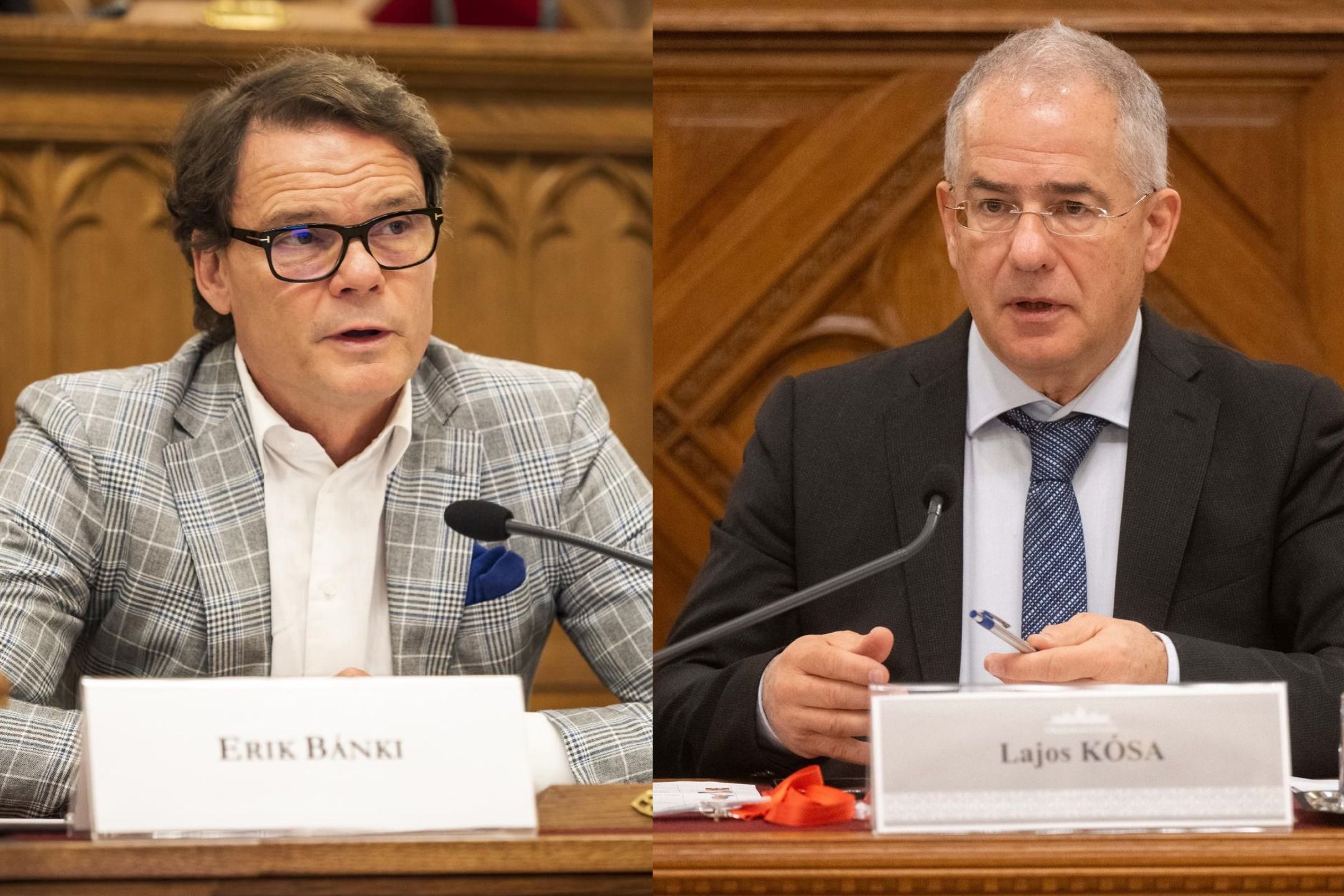 Kósa Lajos és Bánki Erik szerint nem volt értelme a meghallgatásuknak az MNB-ügyben