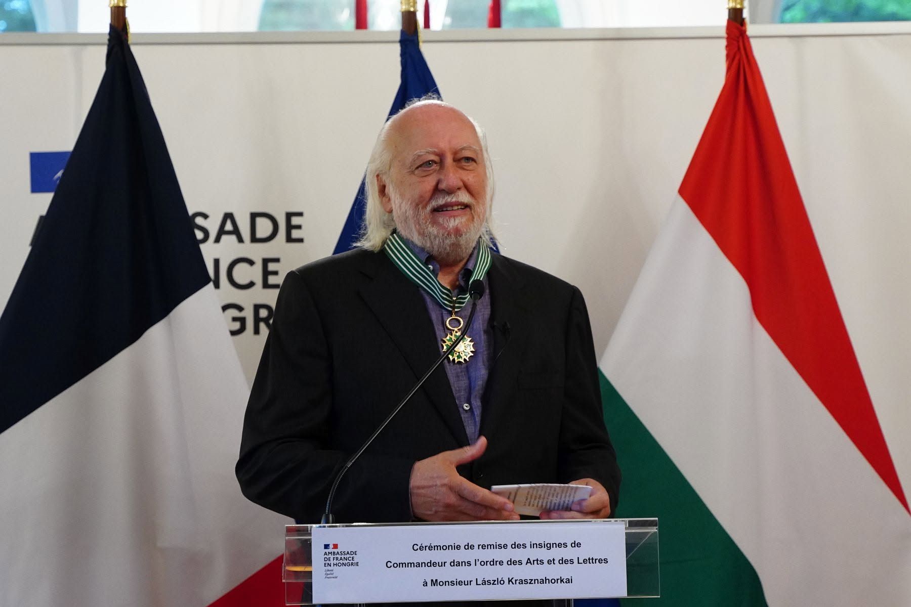 Krasznahorkai László nem fogadja el a Nemzet Művésze elismerést