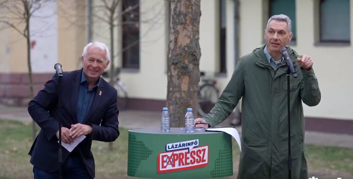 Állami kisbuszban kialakított stúdióból közvetítették a „saját zsebből fizetett” Lázárinfókat