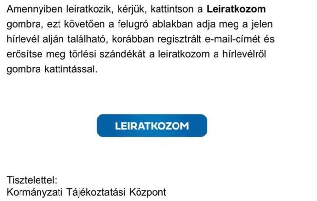 Most már egy gombnyomással le lehet iratkozni a kormányzati propagandáról
