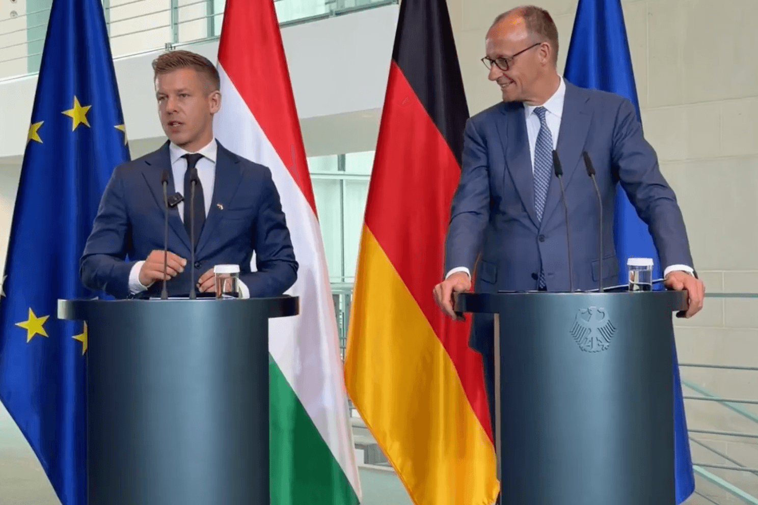 Magyar Péter szerint a német befektetés a magyar kurázsi fantasztikus dolgokra képes