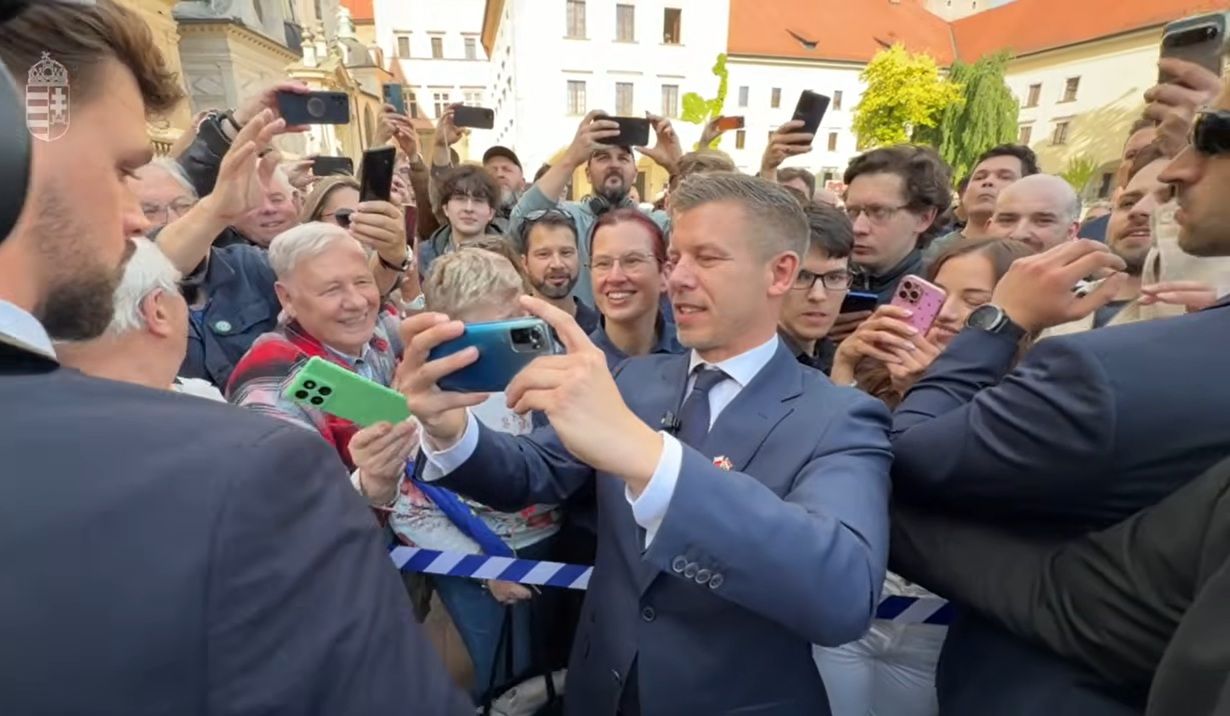 A visegrádi együttműködés fontosságáról beszélt Magyar Péter Lengyelországban