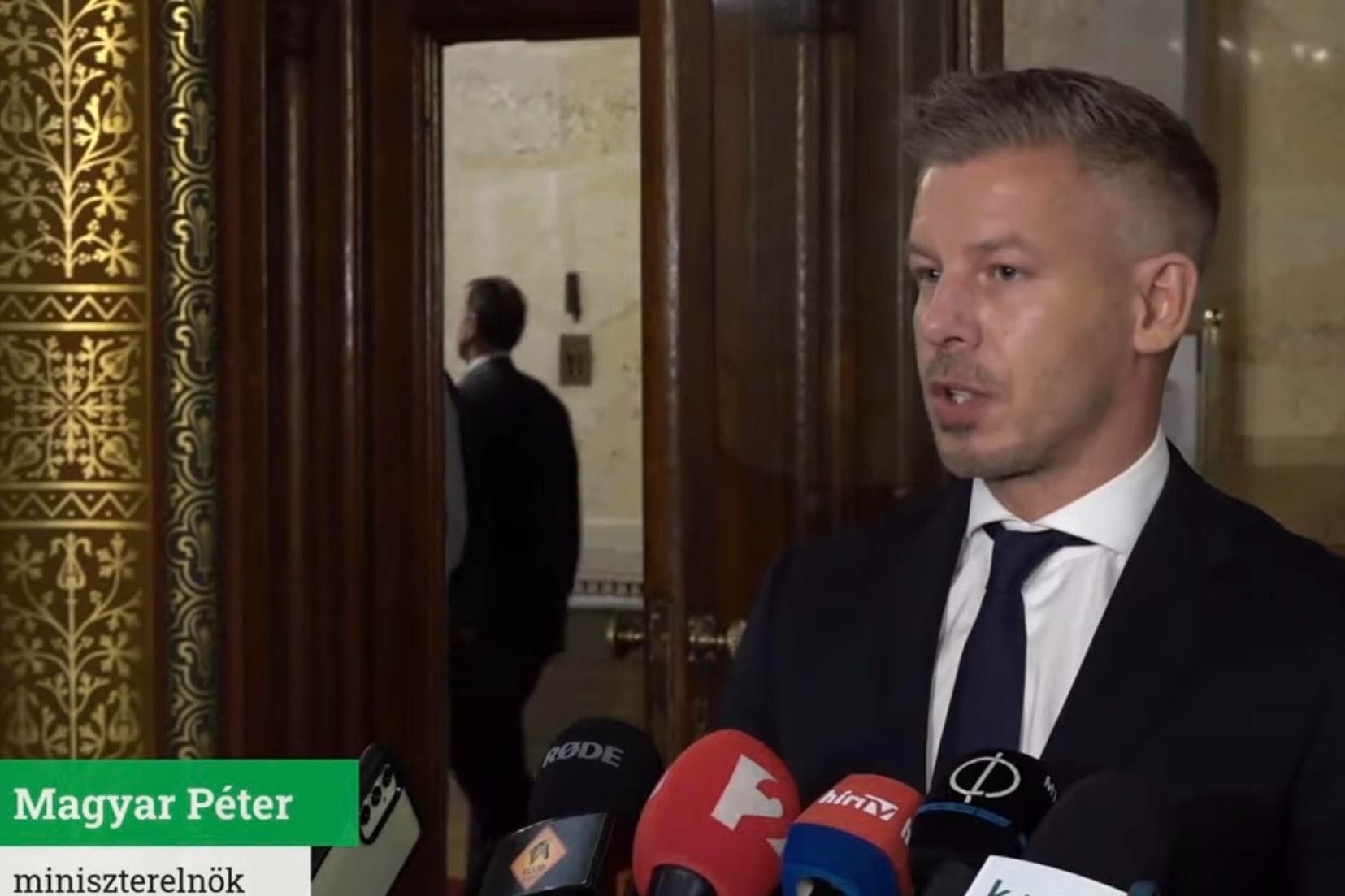 Magyar Péter: A Tisza előzetesen nem támogatja Szathmáry Zoltán legfőbb ügyészi jelölését