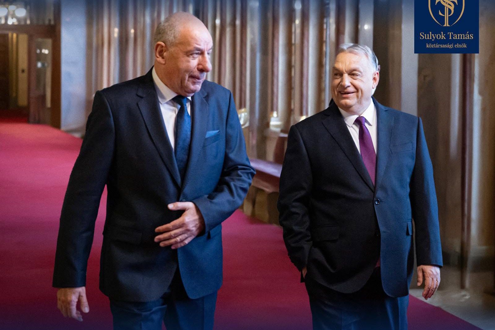 Orbán Viktor szerint Sulyok a rendszerük védvonala volt, de elmenekült