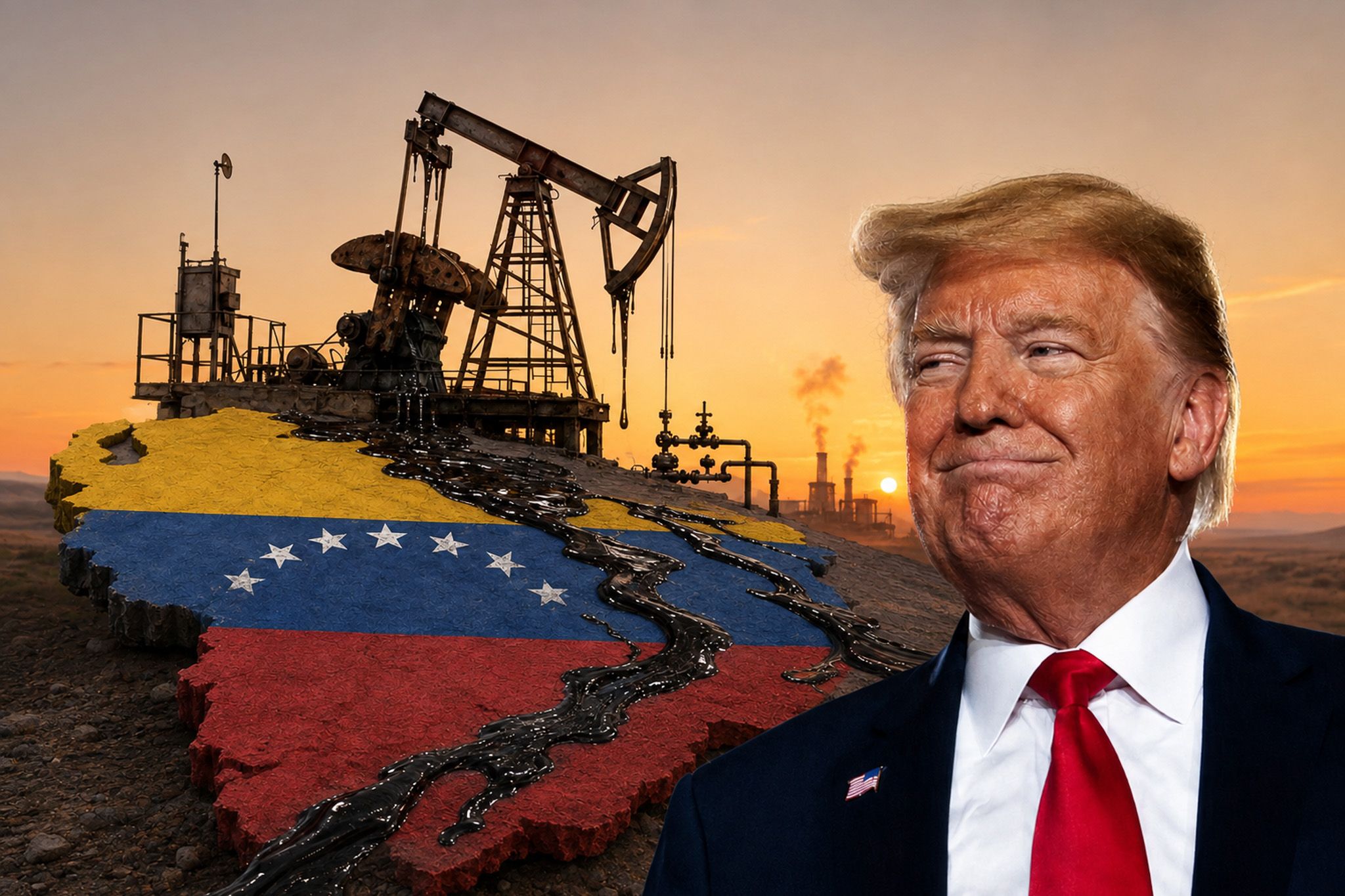 Trump már nem is titkolja a venezuelai olajrablást: „Mindet el fogjuk vinni”